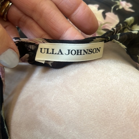 Ulla Johnson Silk Dahlia Rose Floral Print Dress Sz 0 but roomy. Pls see photos. - Picture 8 of 11